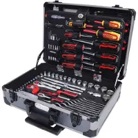 Ks Tools 1/4 + 1/2 Universalverktygssats 911.0630 130 Bitar