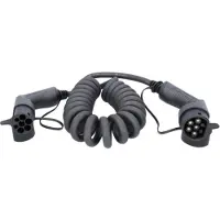 Ks Tools 117.7385 Elbil laddkabel 5 m Spiralkabel