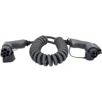 Ks Tools 117.7330 Elbil laddkabel 5 m Spiralkabel