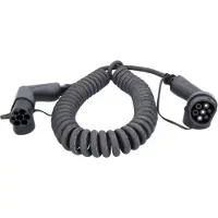 Ks Tools 117.7350 Elbil laddkabel 8 m Spiralkabel