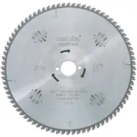 Metabo 628093000 Cirkelsågblad 254 mm 1 st