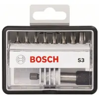 Bosch Robust Line 2607002562 Bit-Set 9 delar Inner-sextandhålsgrepp (TX) Torsionzon
