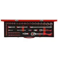 Gedore R46004049 Hylsnyckelinsats-set 49 delar 3300010