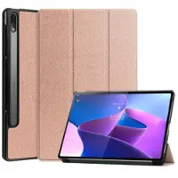 Mtp Products Lenovo Tab P12 Pro Tri-Fold Series Smart Foliofodral - Roséguld