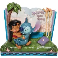 Enesco Disney Stitch Lilo Och Stitch Bokfigur
