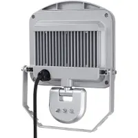 Ledino Spot Charlottenburg sensor silver 30W 3 000 K, Aluminium / grå / zink, Aluminium / grå / zink, Modern, LED-utomhuslampa