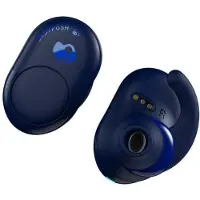 Skullcandy Push - True wireless-hörlurar med mikrofon - inuti örat - Bluetooth - blå, indigo