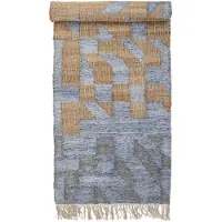 Bloomingville Vikka matta blå jute