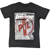 Ginza.se PIL (Public Image Ltd): Unisex T-Shirt/Poster (Black) (XX-Large)