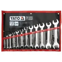 YATO Hylsnyckelsats YT-0381; 6-32 mm; 12 st.