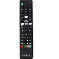 Nedis RTV remote control TVRC45SOBK infrared remote control TV Press buttons