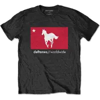 Ginza.se Deftones: Unisex T-Shirt/Star & Pony (Black) (Large)