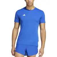 Adidas Funktionstopp 'Adizero Essentials' blå / vit