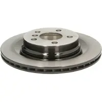 TRW Bromsskiva DF6755 bak, ventilerad, 1 Stycke