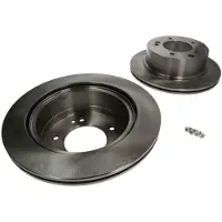 Delphi Bromsskivor BG3859 bak, ventilerad, 2 Stycke