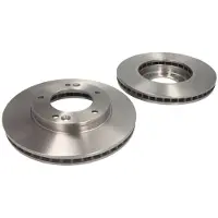 Delphi Bromsskivor BG3858 fram, ventilerad, 2 Stycke