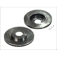 Delphi Bromsskivor BG3860 fram, ventilerad, 2 Stycke