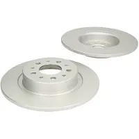 Delphi Bromsskivor BG4690C bak, full, 2 Stycke