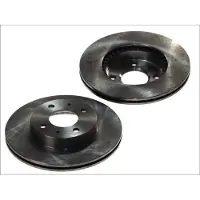Delphi Bromsskivor BG3134 fram, ventilerad, 2 Stycke