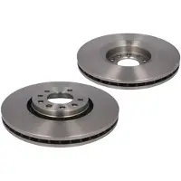 Delphi Bromsskivor BG3973 fram, ventilerad, 2 Stycke
