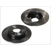 Delphi Bromsskivor BG3764 bak, full, 2 Stycke