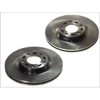 Delphi Bromsskivor BG3928 fram, ventilerad, 2 Stycke