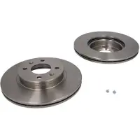 Delphi Bromsskivor BG3934 fram, ventilerad, 2 Stycke