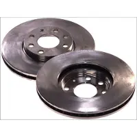 Delphi Bromsskivor BG3404 fram, ventilerad, 2 Stycke