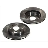 Delphi Bromsskivor BG3555 fram, ventilerad, 2 Stycke