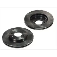 Delphi Bromsskivor BG3965 fram, ventilerad, 2 Stycke