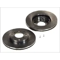 Delphi Bromsskivor BG2673 fram, ventilerad, 2 Stycke