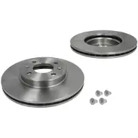 Delphi Bromsskivor BG4096 fram, ventilerad, 2 Stycke