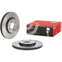 Brembo Bromsskiva 09D21611 fram, ventilerad, 1 Stycke