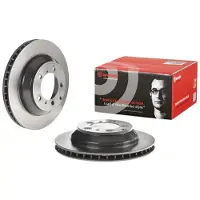 Brembo Bromsskiva 09C98721 bak, ventilerad, höggradigt förkolnad, 1 Stycke
