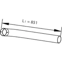 DINEX Avgasrör 47190