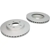 Delphi Bromsskivor BG4187C fram, ventilerad, 2 Stycke