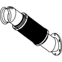 DINEX Avgasrör 54280