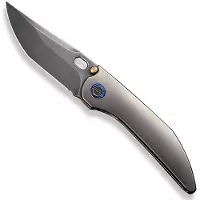 We Knife Attor, Polished Gray Ti, Polished