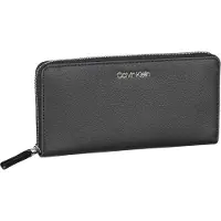 Calvin Klein Large Zip Around Wallet - - Black - Women - One Size