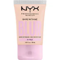 Nyx Bare With Me Blur Skin Tint Foundation Make Up med Matcha Glycerin & Niacinamid - Blek