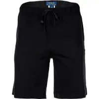 Ralph Lauren för män. 714844761002 Pyjamasbyxor i svart bomullsstickning (XXL), Hemkläder