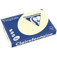 Clairefontaine 80g A3 papper | elfenben | 1252PC | 500 ark [5,2kg]