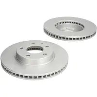 Delphi Bromsskivor BG4712C fram, ventilerad, 2 Stycke