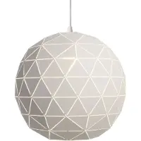 Deko-light Asterope rund 250 342129 Pendellampa LED, Halogen E27 40 W Vit