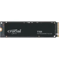 Crucial T705 - SSD - krypterat - 4 TB - inbyggd - M.2 2280 - PCI Express 5.0 (NVMe) - TCG Opal Encryption 2.01