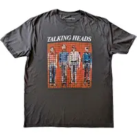 Ginza.se Talking Heads: Unisex T-Shirt/Pixel Portrait (Charcoal Grey) (X-Large)