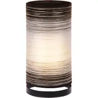 WORU Bordslampa Julie, Vitt / opal, Vardagsrum / matsal, Textil / tyger / siden, Design, Bordslampa