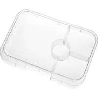 Yumbox Insatsbricka m. 4 Fack - Tapas - Transparent - - One Size - Matlåda
