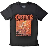 Ginza.se Kreator: Unisex T-Shirt/Pleasure To Kill (Black) (Back Print) (Medium)