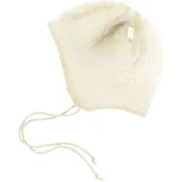 Joha Hjälmmössa - Ull - Creme - - 48 cm - Babyhjälm